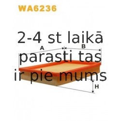 Воздушный фильтр WIX FILTERS WA6236