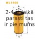 Eļļas filtrs FILTRON OE649/8