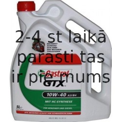 Castrol GTX 10W-40 A3/B3 5l. 10W40