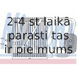 Iztvaikotājs, Gaisa kondicionēšanas sistēma NISSENS 92161