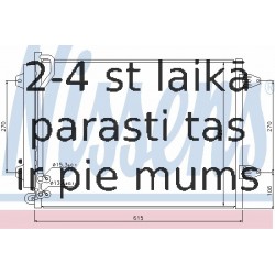 Kondensators, Gaisa kond. sistēma NISSENS 94831