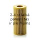 Eļļas filtrs MANN-FILTER HU 721/3 x