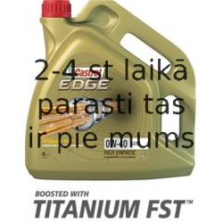 Castrol EDGE TITANIUM FST 0W-40, 4l.