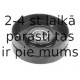 Паразитный / ведущий ролик, поликлиновой ремень MEYLE 100 009 0001
