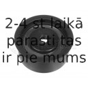 Паразитный / Ведущий ролик, зубчатый ремень MEYLE 614 563 0002