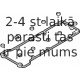 Комплект прокладок, крышка головки цилиндра ELRING 040.060