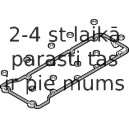 Комплект прокладок, крышка головки цилиндра ELRING 040.060
