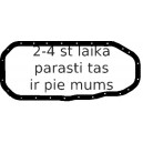 Blīve, Eļļas vācele ELRING 107.256
