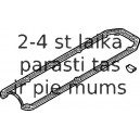 Комплект прокладок, крышка головки цилиндра ELRING 198.410