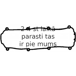 Прокладка, крышка головки цилиндра ELRING 332.800