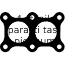 Прокладка, труба выхлопного газа ELRING 692.778