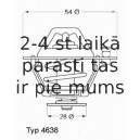 Termostats, Dzesēšanas šķidrums WAHLER 4638.76D