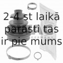 Putekļusargu komplekts, Piedziņas vārpsta SWAG 99 90 3287