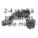 Slēdzis uz stūres statnes SWAG 40 91 7380