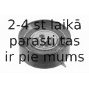 Spriegotājrullītis, Gāzu sadales mehānisma piedziņas siksna SWAG 30 03 0076