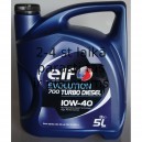 ELF 10W40 EVOLUTION 700 TURBO D 5L, 10W-40