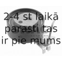 Spriegotājrullītis, Gāzu sadales mehānisma piedziņas siksna SWAG 62 03 0016