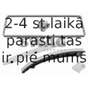 Sadales vārpstas piedziņas ķēdes komplekts SWAG 99 13 0372