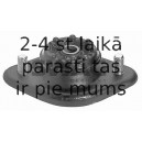 Amortizatora statnes balsts SWAG 20 54 0009