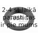Подшипник качения, опора стойки амортизатора SWAG 22 93 0284