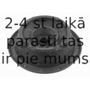 Amortizatora statnes balsts SWAG 30 54 0006