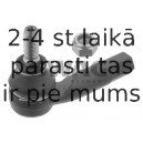 Stūres šķērsstiepņa uzgalis SWAG 30 71 0038