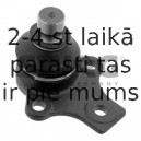 Balst-/Virzošais šarnīrs SWAG 30 78 0016