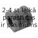 Подвеска, стабилизатор SWAG 30 92 7642