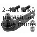 Balst-/Virzošais šarnīrs SWAG 32 78 0008