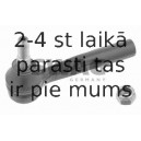 Stūres šķērsstiepņa uzgalis SWAG 40 92 6635