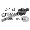 Aksiālais šarnīrs, Stūres šķērsstiepnis SWAG 55 92 3019