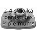 Amortizatora statnes balsts SWAG 70 54 0007