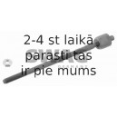 Aksiālais šarnīrs, Stūres šķērsstiepnis SWAG 80 93 1517