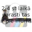 Stūres šķērsstiepņa uzgalis RTS 91-00397-2