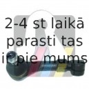 Stūres šķērsstiepņa uzgalis RTS 91-00479-2