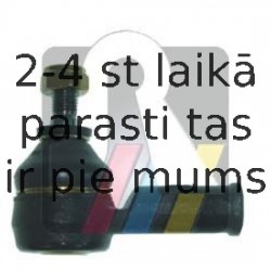 Stūres šķērsstiepņa uzgalis RTS 91-00601