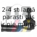 Stūres šķērsstiepņa uzgalis RTS 91-00663