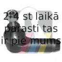 Stūres šķērsstiepņa uzgalis RTS 91-05919-2