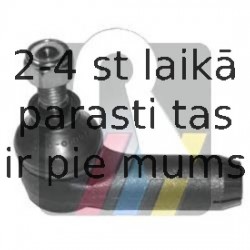 Stūres šķērsstiepņa uzgalis RTS 91-05923