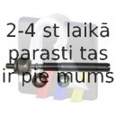 Aksiālais šarnīrs, Stūres šķērsstiepnis RTS 92-00436