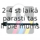 Aksiālais šarnīrs, Stūres šķērsstiepnis RTS 92-00571