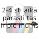 Aksiālais šarnīrs, Stūres šķērsstiepnis RTS 92-00637