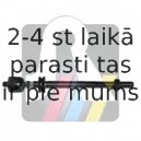 Aksiālais šarnīrs, Stūres šķērsstiepnis RTS 92-00962