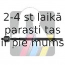 Aksiālais šarnīrs, Stūres šķērsstiepnis RTS 92-01477