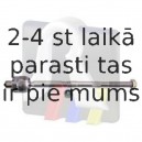 Aksiālais šarnīrs, Stūres šķērsstiepnis RTS 92-90395-010