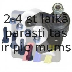 Balst-/Virzošais šarnīrs RTS 93-00459-056