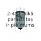 MAHLE ORIGINAL KC140 , Degvielas filtrs