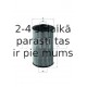 Eļļas filtrs MAHLE ORIGINAL OX 152/1D