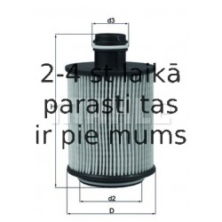 MAHLE ORIGINAL OX559D, Eļļas filtrs