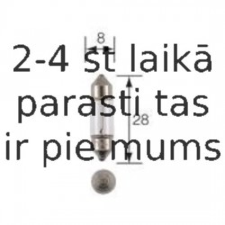 Kvēlspuldze, Lasīšanas apgaismojuma lukturis NARVA 17094